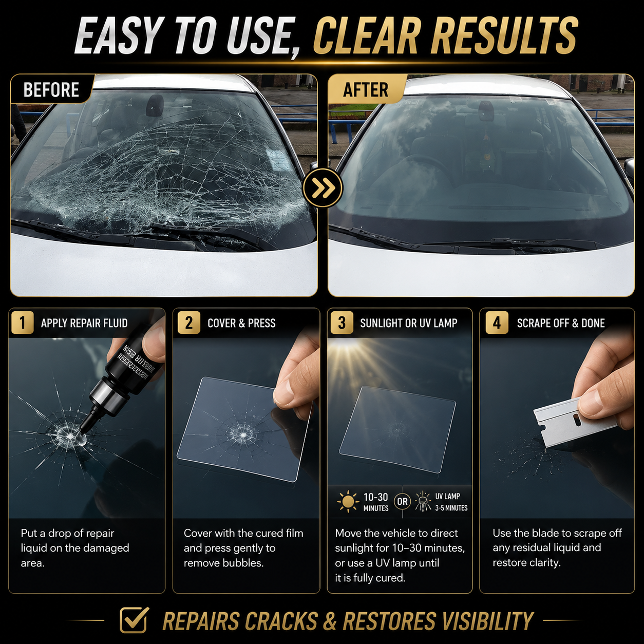 New Glass Repair Fluid (BEST BUY 2026 Limited quantity available)